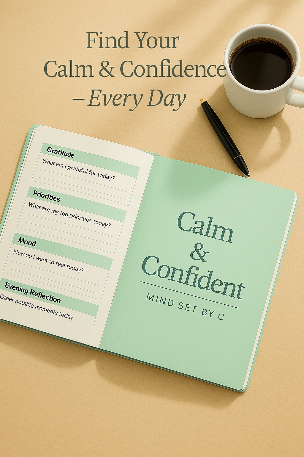MSBC Calm & Confident planner ENG